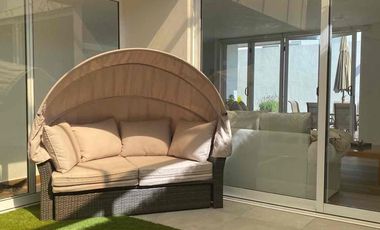 Casa amueblada con recámara en planta baja