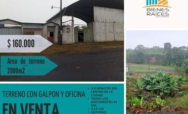 Terreno comercial en venta.