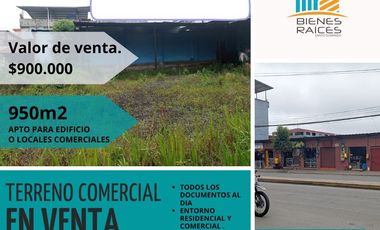 Terreno comercial en venta.