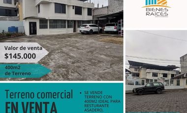 Terreno comercial en venta.