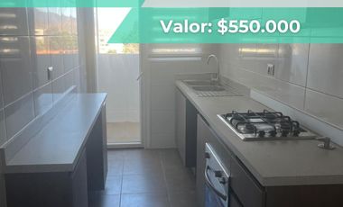 Depto 2D+2B en Edificio Manquehue de Quillota