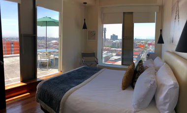 Departamento Amueblado en Renta | Puerta Alameda | Balcón y Terraza Privada | Centro Histórico CDMX