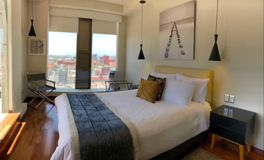 Departamento Amueblado en Renta | Puerta Alameda | Balcón y Terraza Privada | Centro Histórico CDMX