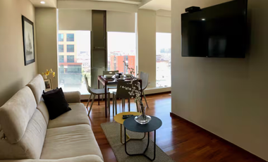 Departamento Amueblado en Renta | Puerta Alameda | Balcón y Terraza Privada | Centro Histórico CDMX