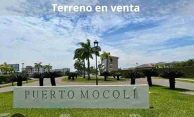 Venta de terreno área 614,98m Puerto Mocoli Samborondon