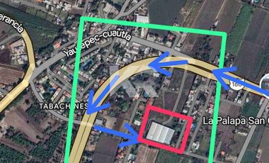 4 BODEGAS DE 1200 M² LISTAS PARA OPERAR EN VENTA Y RENTA EN YAUTEPEC MORELOS