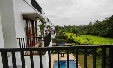 For rent luxury vila 3 bedroom with rooftop view jungle near Ubud