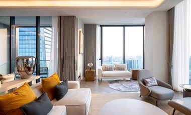 Luxury Sky Residence Floor-to-Ceiling Windows City View