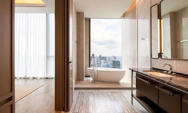 Luxury Sky Residence Floor-to-Ceiling Windows City View