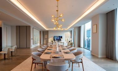 Luxury Sky Residence Floor-to-Ceiling Windows City View