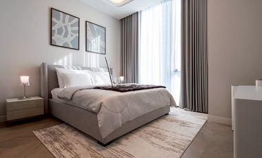Luxury Sky Residence Floor-to-Ceiling Windows City View