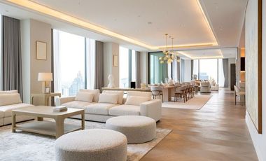 Luxury Sky Residence Floor-to-Ceiling Windows City View