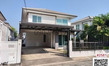 เช่า บ้านเดี่ยว หมู่บ้านชัยพฤกษ์ ปิ่นเกล้า-สาย5 ใกล้มหาวิทยาลัยมหิดลศาลายา