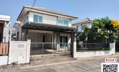 เช่า บ้านเดี่ยว หมู่บ้านชัยพฤกษ์ ปิ่นเกล้า-สาย5 ใกล้มหาวิทยาลัยมหิดลศาลายา