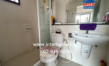 Two-story semi-detached house, 45.8 sq.wah, Modi Villa Ladkrabang-Suvarnabhumi, Luang Phaeng Road, Khlong Luang Phaeng Subdistrict, Mueang Chachoengsa