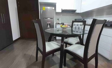 Arriendo Departamento Amoblado 2 habitaciones, 80m2, con piscina. Tumbaco La Morita Ruta Viva Supermaxi El Coral