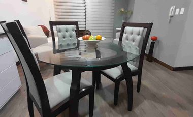 Arriendo Departamento Amoblado 2 habitaciones, 80m2, con piscina. Tumbaco La Morita Ruta Viva Supermaxi El Coral