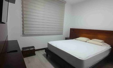 Arriendo Departamento Amoblado 2 habitaciones, 80m2, con piscina. Tumbaco La Morita Ruta Viva Supermaxi El Coral