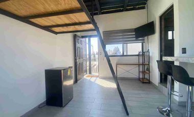 MINI LOFT AMUEBLADO EN RENTA EN LA COLONIA INDUSTRIAL CERCA DE PLAZA TEPEYAC.