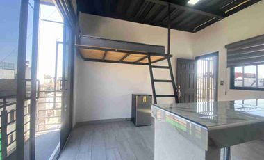 MINI LOFT AMUEBLADO EN RENTA EN LA COLONIA INDUSTRIAL CERCA DE PLAZA TEPEYAC.
