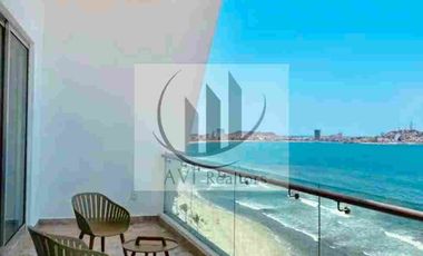 Departamento Penthouse en venta, en The One Tower con vista al mar, en el malecón de Mazatlán  Sinaloa