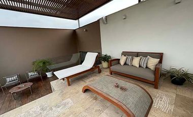 Bello y seguro penthouse duplex - parque cerrado - Casuarinas baja-Surco