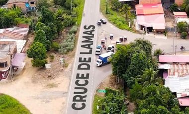 ¡OPORTUNIDAD DE INVERSIÓN EN TARAPOTO-LAMAS! VENTA DE TERRENO DE 399 m² RODEADO DE NATURALEZA