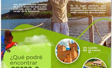 ¡OPORTUNIDAD DE INVERSIÓN EN TARAPOTO-LAMAS! VENTA DE TERRENO DE 399 m² RODEADO DE NATURALEZA