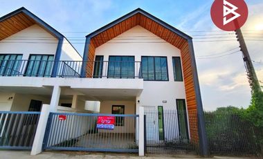 ขายบ้านแฝดหลังริม เนื้อที่ 51 ตร.วา ท่ามะกา กาญจนบุรี