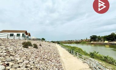 ขายบ้านแฝดหลังริม เนื้อที่ 51 ตร.วา ท่ามะกา กาญจนบุรี