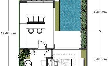 Villa Bali dekat pantai private pool bisa KPR harga 1M tanah 1 are 1Bed Hingga 3Bed