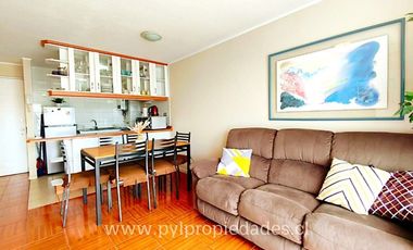 EN ARRIENDO BELLO DEPARTAMENTO EN CONDOMINIO | FULL EQUIPADO | 3D 2B + 2E| PISCINA | GGCC INCLUIDOS