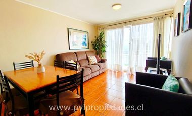 EN ARRIENDO BELLO DEPARTAMENTO EN CONDOMINIO | FULL EQUIPADO | 3D 2B + 2E| PISCINA | GGCC INCLUIDOS