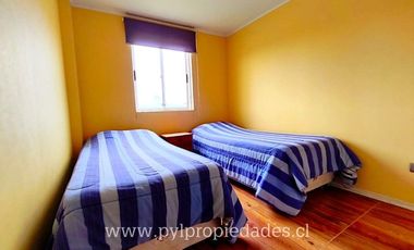 EN ARRIENDO BELLO DEPARTAMENTO EN CONDOMINIO | FULL EQUIPADO | 3D 2B + 2E| PISCINA | GGCC INCLUIDOS