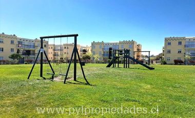 EN ARRIENDO BELLO DEPARTAMENTO EN CONDOMINIO | FULL EQUIPADO | 3D 2B + 2E| PISCINA | GGCC INCLUIDOS