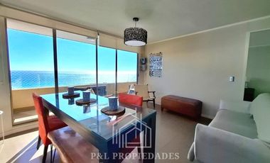 EN VENTA EXCLUSIVO DEPARTAMENTO FRENTE AL MAR EN ALGARROBO NORTE | PRIMERA LINEA | 3D 2B 1E | PISCINA