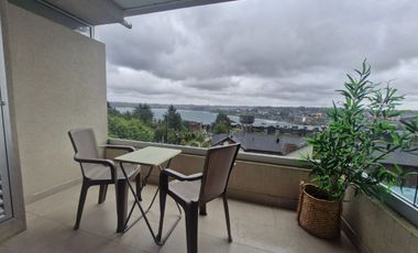 VENTA DEPTO 1 DORMITORIO, VISTA LAGO,  MIRADOR DE PHILIPPI