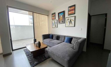 Departamento de súper lujo y lleno de comodidades en una ubicación inmejorable de Cholula, amueblado, 3 habitaciones, terraza privada y seguridad.