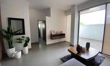 Departamento de súper lujo y lleno de comodidades en una ubicación inmejorable de Cholula, amueblado, 3 habitaciones, terraza privada y seguridad.