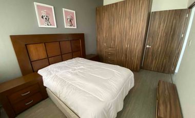 Departamento de súper lujo y lleno de comodidades en una ubicación inmejorable de Cholula, amueblado, 3 habitaciones, terraza privada y seguridad.