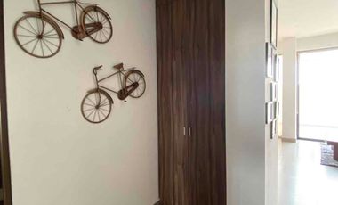 Departamento de súper lujo y lleno de comodidades en una ubicación inmejorable de Cholula, amueblado, 3 habitaciones, terraza privada y seguridad.