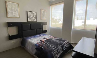 Departamento de súper lujo y lleno de comodidades en una ubicación inmejorable de Cholula, amueblado, 3 habitaciones, terraza privada y seguridad.
