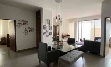 Departamento de súper lujo y lleno de comodidades en una ubicación inmejorable de Cholula, amueblado, 3 habitaciones, terraza privada y seguridad.
