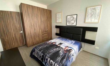 Departamento de súper lujo y lleno de comodidades en una ubicación inmejorable de Cholula, amueblado, 3 habitaciones, terraza privada y seguridad.