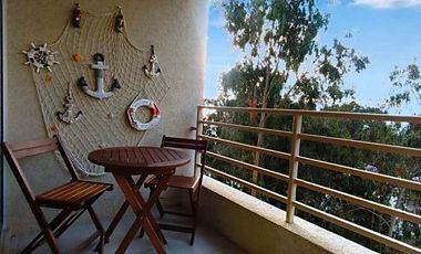 EN VENTA BELLO DEPARTAMENTO 3D + 2B + 1E| VISTA PRIVILEGIADA | ALGARROBO NORTE