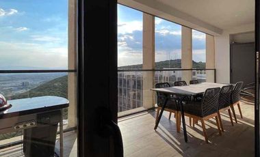 DEPARTAMENTO DE LUJO EN VENTA DE 310 m²,  ZIBATA QUERÉTARO CON ALBERCA, TERRAZAS, GIMNASIO