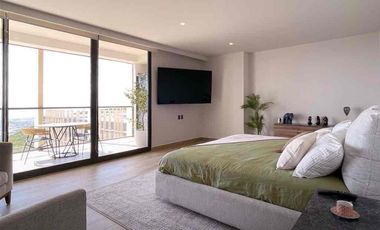 DEPARTAMENTO DE LUJO EN VENTA DE 310 m²,  ZIBATA QUERÉTARO CON ALBERCA, TERRAZAS, GIMNASIO