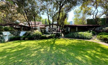 Casa en Venta Rancho San Francisco CDMX | 1,701 m² terreno, 941 m², 5 recámaras, jardín, wellness y autosustentable