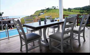 ¡CASA DE LUJO FRENTE AL MAR EN JAMA CAMPAY – INVERSIÓN PREMIUM Y ESTILO DE VIDA EXCLUSIVO!