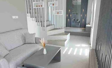 Dijual Rumah Townhouse Semi Furnished Bisa KPR Mewah Murah Pancoran Mas Depok
